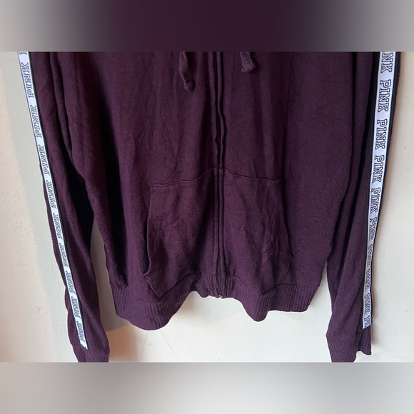 PINK FULL ZIP SWEATERS SIZE MEDIUM - Picture 3 of 6